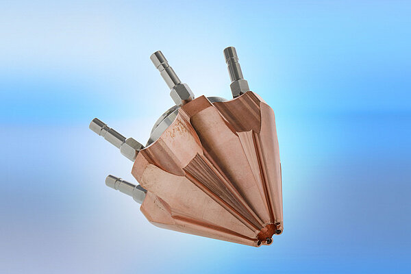 HighNo<sup>®</sup> 13-6 - Diskrete Koaxiale Pulverzufuhrdüse