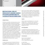 Beschichten von Hydraulikzylindern durch Hochgeschwindigkeits-Laserauftragsschweißen