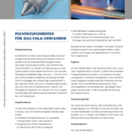 Pulverdüsen für das EHLA-Verfahren